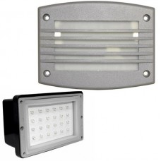 Φωτιστικό Χωνευτό Ορθογώνιο LED 1.4W 230V 3100K Θερμό Φως Αλουμινίου Γκρί 9675 IP54